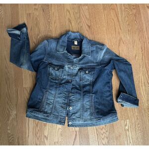 Levis Jean Jacket Women’s‎ Plus Size 1X Blue Denim, Trucker, Pockets